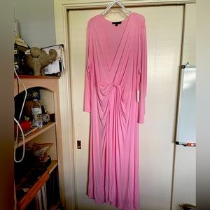 Pink cocktail dress. Eloquii size 24 in polyester